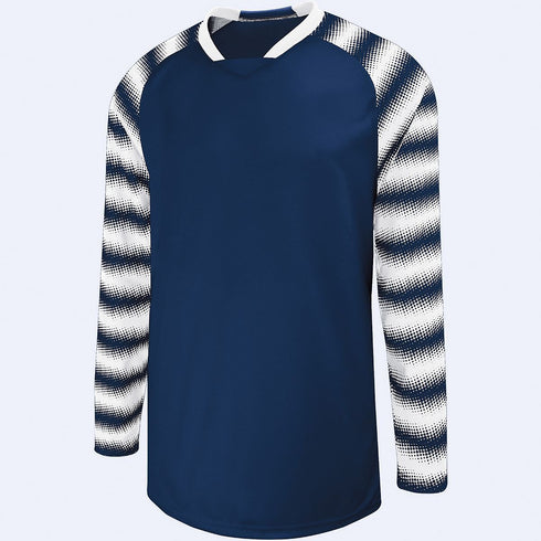 Russell Athletic Youth Prism Goalkeeper Jersey (324361), Color 'Navy/White'